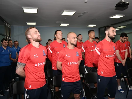 AFFA rəhbərliyi milli komanda ilə görüşüb