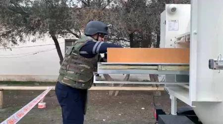 Bakıda əl qumbarası tapılıb