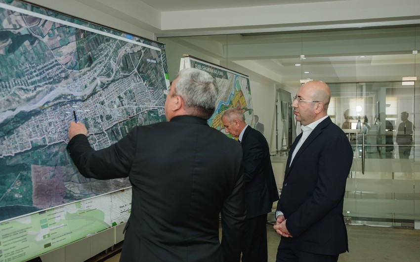 Anar Quliyev Qubada Baş Planın icra vəziyyəti ilə tanış olub