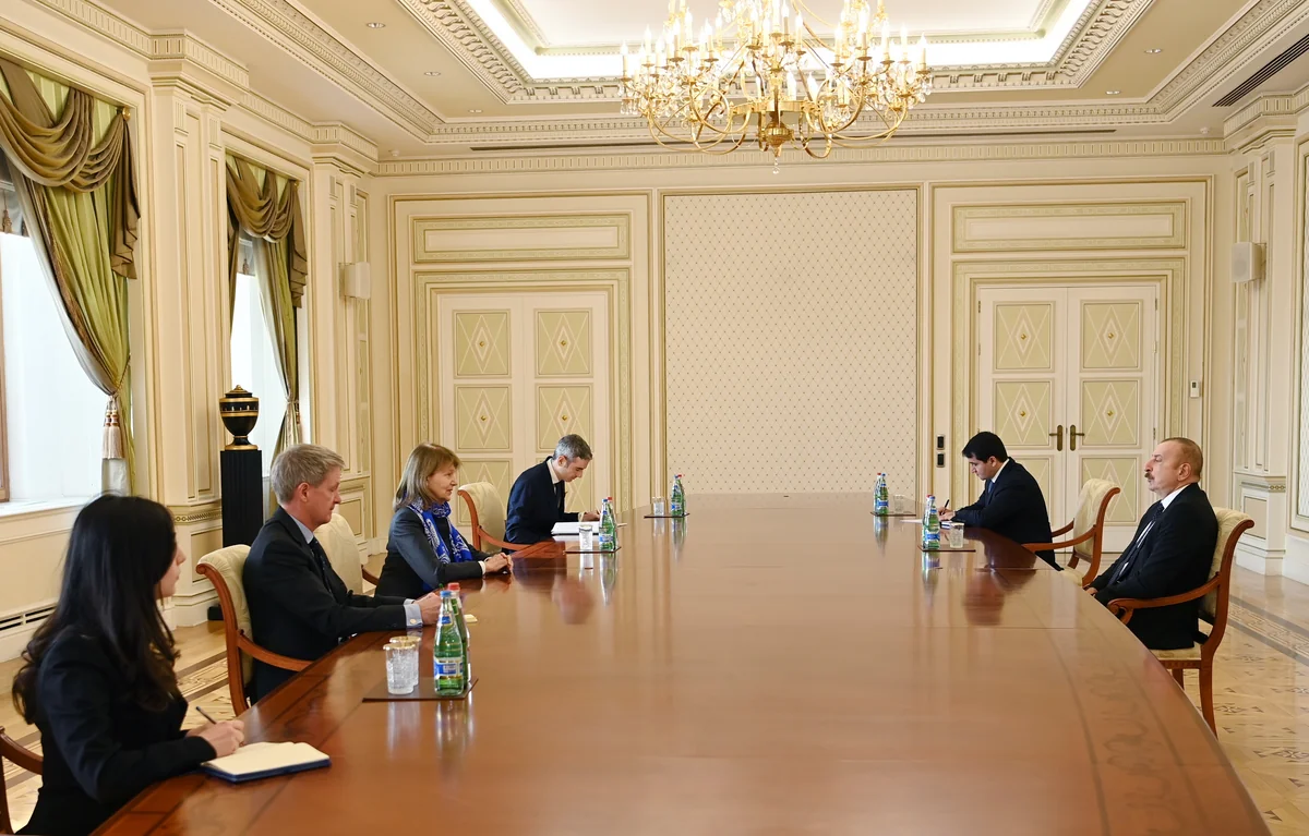 President receives UK PM's Trade Envoy to Azerbaijan