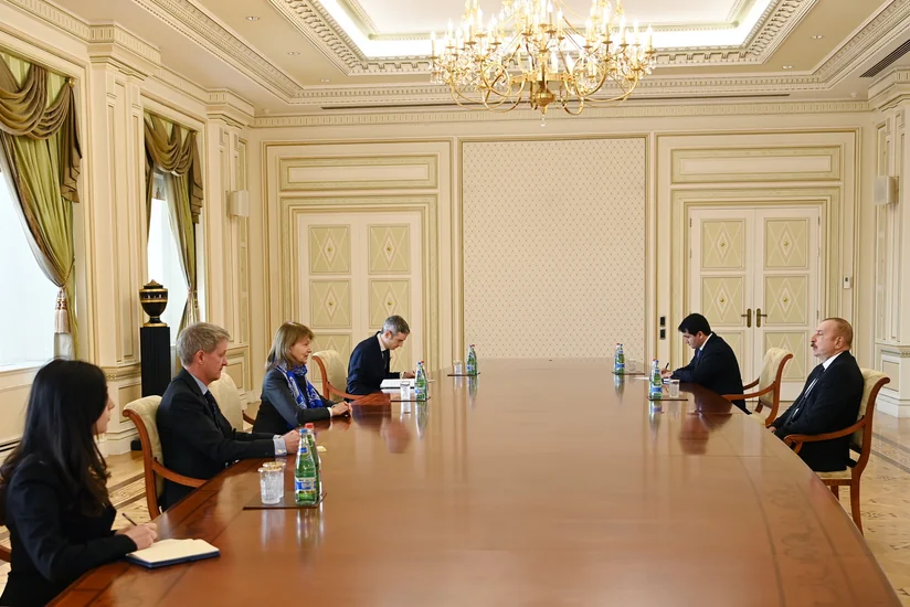 President receives UK PM's Trade Envoy to Azerbaijan