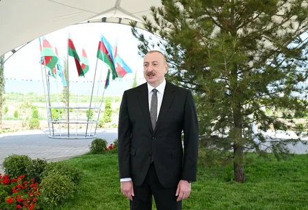 Prezident Ağdamın Kəngərli kəndinin birinci mərhələsinin açılışında iştirak edib - YENİLƏNİB