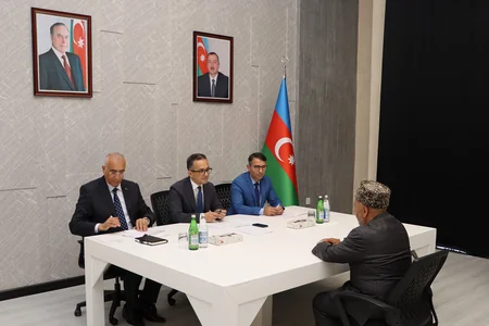 Dini Komitənin sədri Şamaxıda vətəndaşları qəbul edib