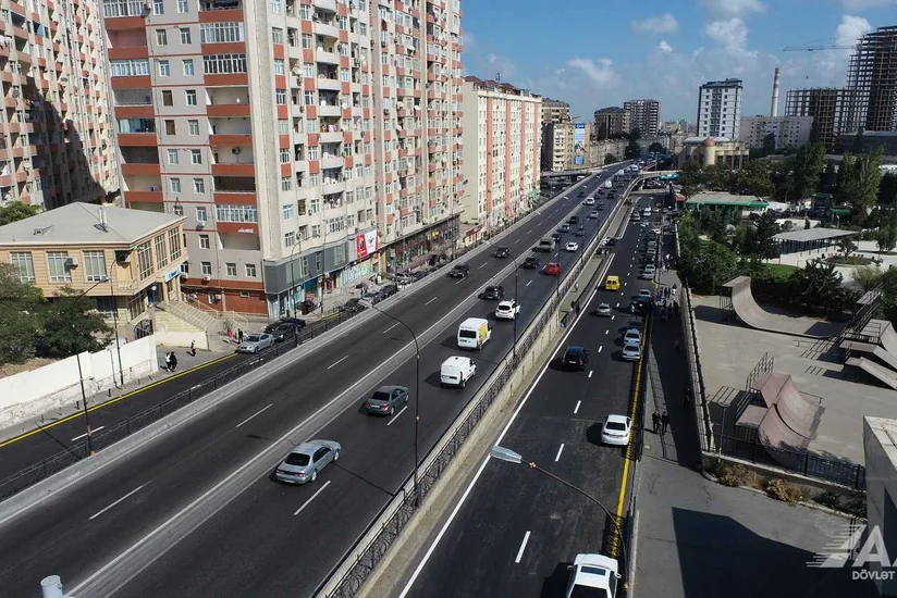 Bakının Rövşən Cəfərov küçəsi təmir olunub