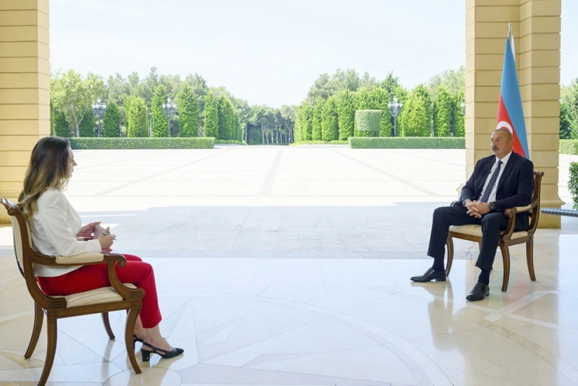 President Ilham Aliyev: As a matter of fact, I want to ask this question again: What happened, Pashinyan?