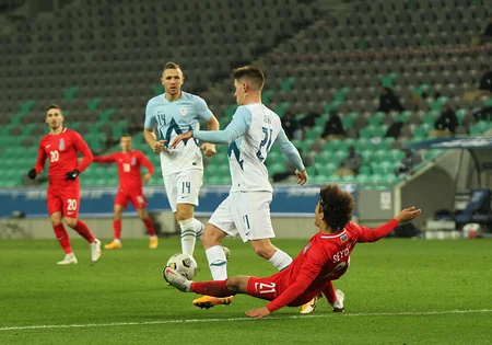 Azərbaycan millisi Sloveniya ilə heç-heçə etdi