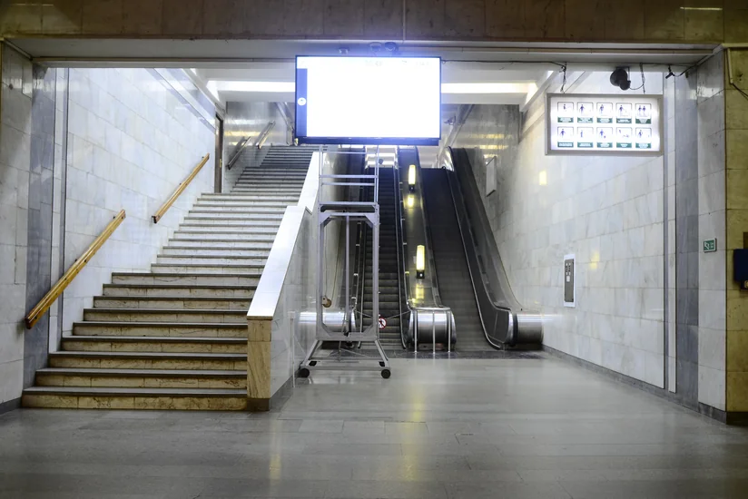 Metronun “Həzi Aslanov” stansiyasında eskalator əsaslı təmirə dayandırılıb