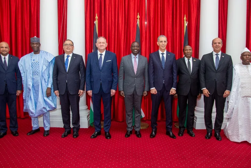 Azerbaijani ambassador presents his credentials to President of Kenya