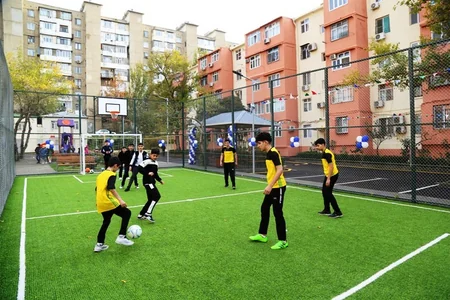 Bakıda daha bir həyət yenilənib