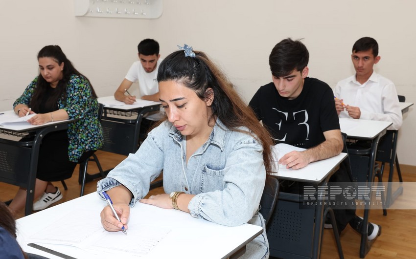 Xankəndi şəhərində 51 abituriyent üçün ilk dəfə qəbul imtahanı keçirilib - YENİLƏNİB - 2