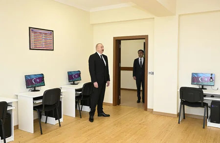 President Ilham Aliyev attends inauguration of “Talistan” Lyceum in Ismayilli city