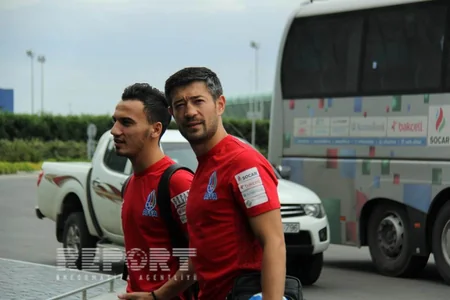 Azərbaycan millisi San Marinoya çatıb - FOTO