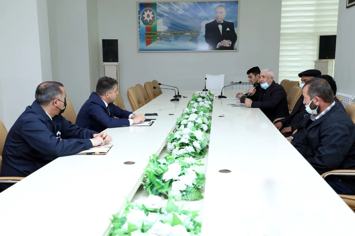 Azəriqazın baş direktoru Masallıda vətəndaşları qəbul edib