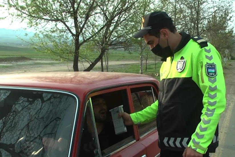 Gəncədə yol polisi avtoxuliqanlara qarşı reyd keçirdi