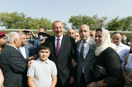 Azərbaycan Prezidentinin oğlu Heydər Əliyev Vətənə sədaqət andı içib - FOTO - VİDEO