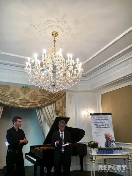 Parisdə Vaqif Səmədoğlunun xatirə gecəsi keçirilib - FOTO - VİDEO