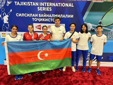 Azərbaycan badmintonçuları beynəlxalq turnirdə 3 medal qazanıblar