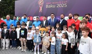В Баку открыта фан-зона к чемпионату мира по мини-футболу