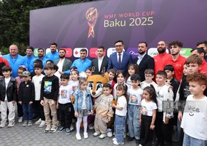 В Баку открыта фан-зона к чемпионату мира по мини-футболу