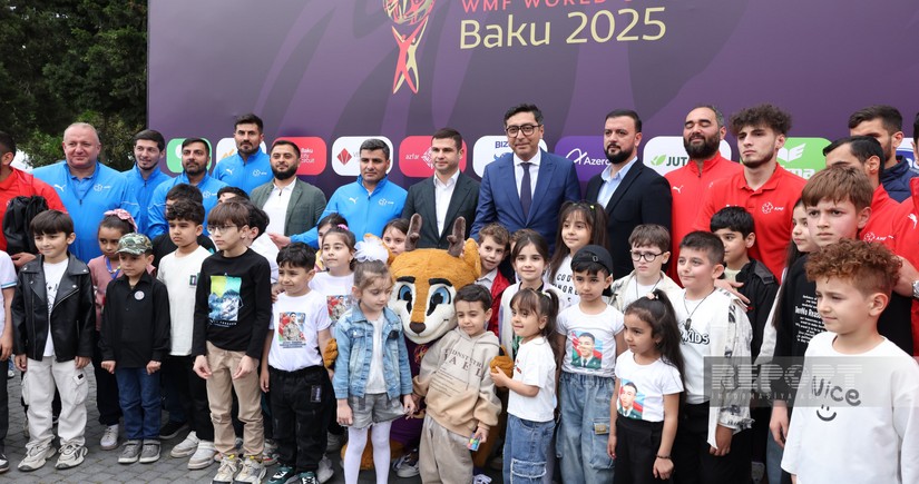 В Баку открыта фан-зона к чемпионату мира по мини-футболу