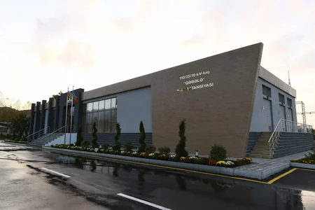 “Qəbələ” elektrik yarımstansiyası yenidənqurmadan sonra istismara verilib - YENİLƏNİB