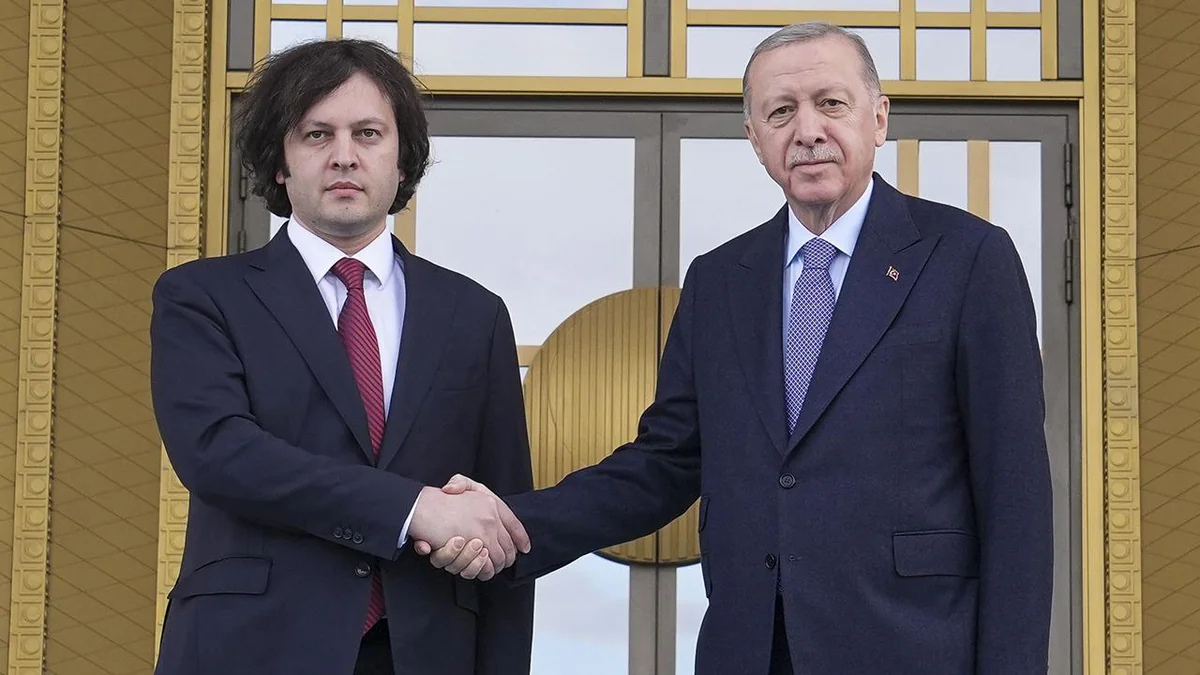 Ərdoğanla Kobaxidze FETÖ və PKK ilə mübarizədən danışıb