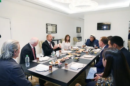 Prezident İlham Əliyev Bakıda keçirilən cüdo üzrə dünya çempionatının təntənəli açılış mərasimində iştirak edib - YENİLƏNİB-2 - VİDEO