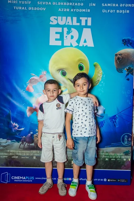 В CinemaPlus 28 Mall прошел пресс-показ мультфильма Подводная эра - ВИДЕО