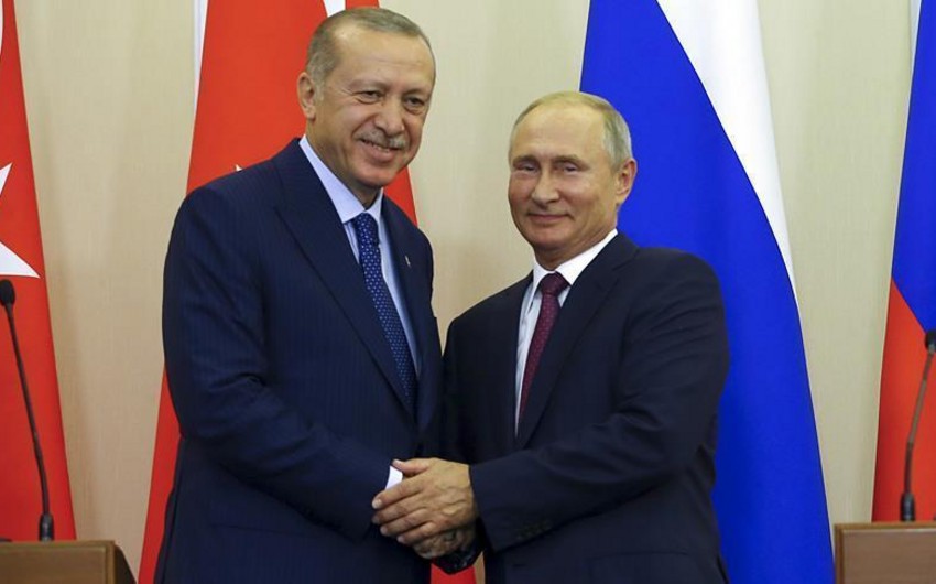 Rəcəb Tayyib Ərdoğan Rusiyaya səfərə gedib