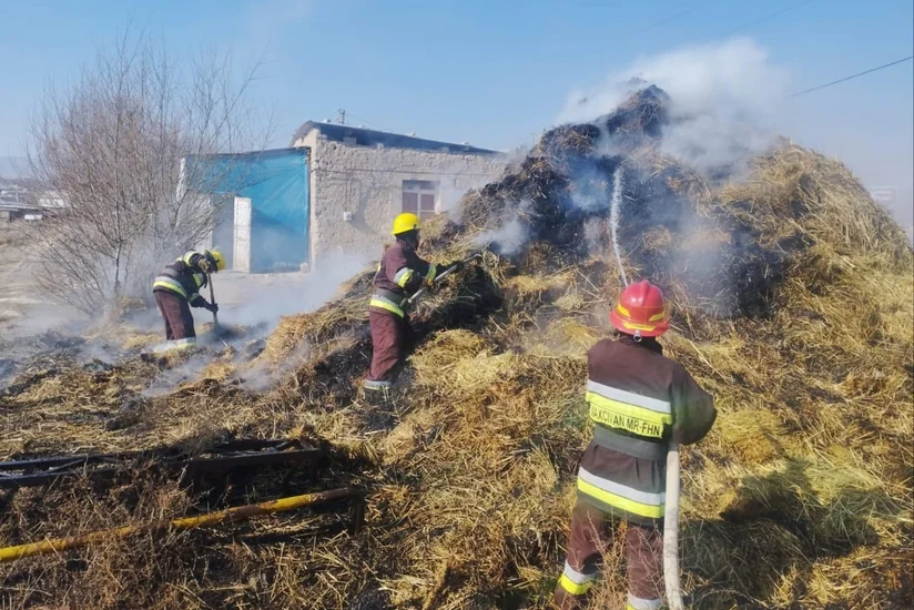 В Бабекском и Шарурском районах НАР произошли пожары