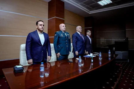 “Sərhədçi klubunun yeni prezidenti Firdovsi Umudovun təqdimatı olub