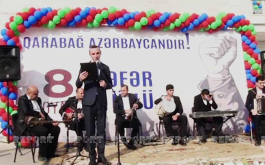 Ağstafada Zəfər Günü qeyd edilib