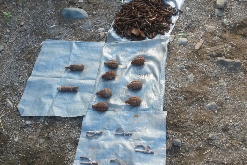 ​Cəbhəyanı bölgələrdə 1 859 ədəd partlamamış hərbi sursat aşkar edilib