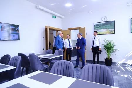 Şəki Rayon Prokurorluğunun yeni inzibati binasının açılışı olub