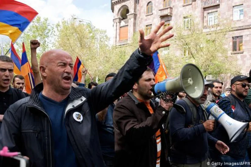 В Ереване проходит акция против проведения саммита ЕАЭС