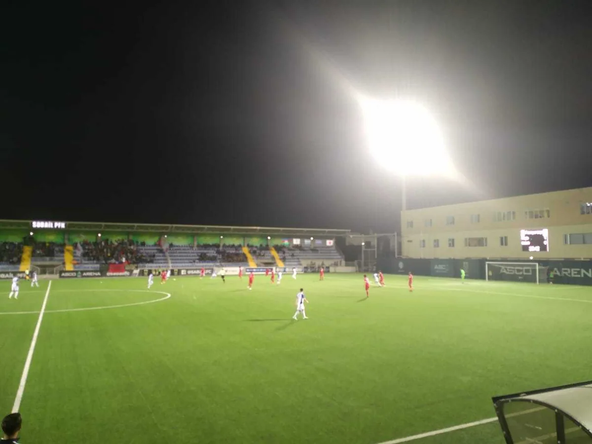 Azərbaycanlı futbolçu vurduğu qolu əsgər salamı ilə qeyd edib