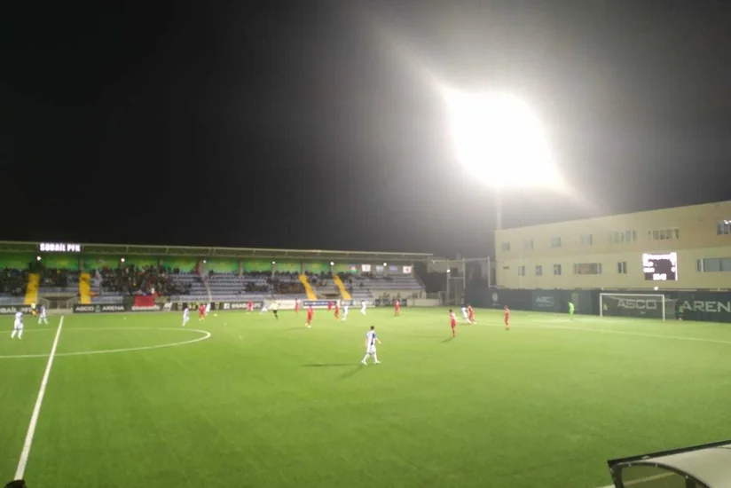 Azərbaycanlı futbolçu vurduğu qolu əsgər salamı ilə qeyd edib