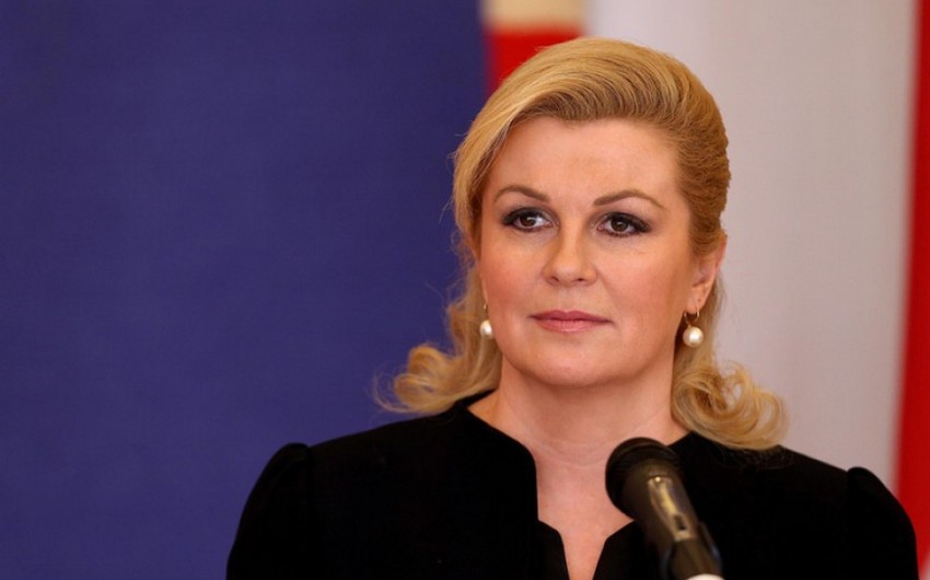Xorvatiya Prezidenti Azərbaycan Xalça Muzeyində olub
