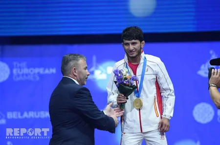 Minsk 2019: Mahir Amiraslanov claims Azerbaijans first wrestling gold