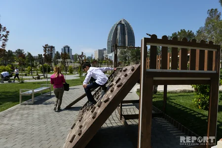 Bakıda yenicə açılmış parkda atraksionlar xoşagəlməz vəziyyətdədir