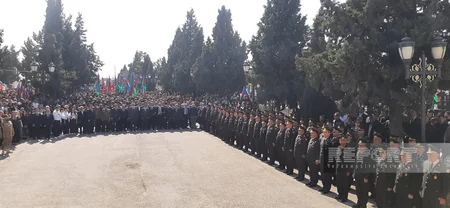 В западном регионе Азербайджана почтили память шехидов