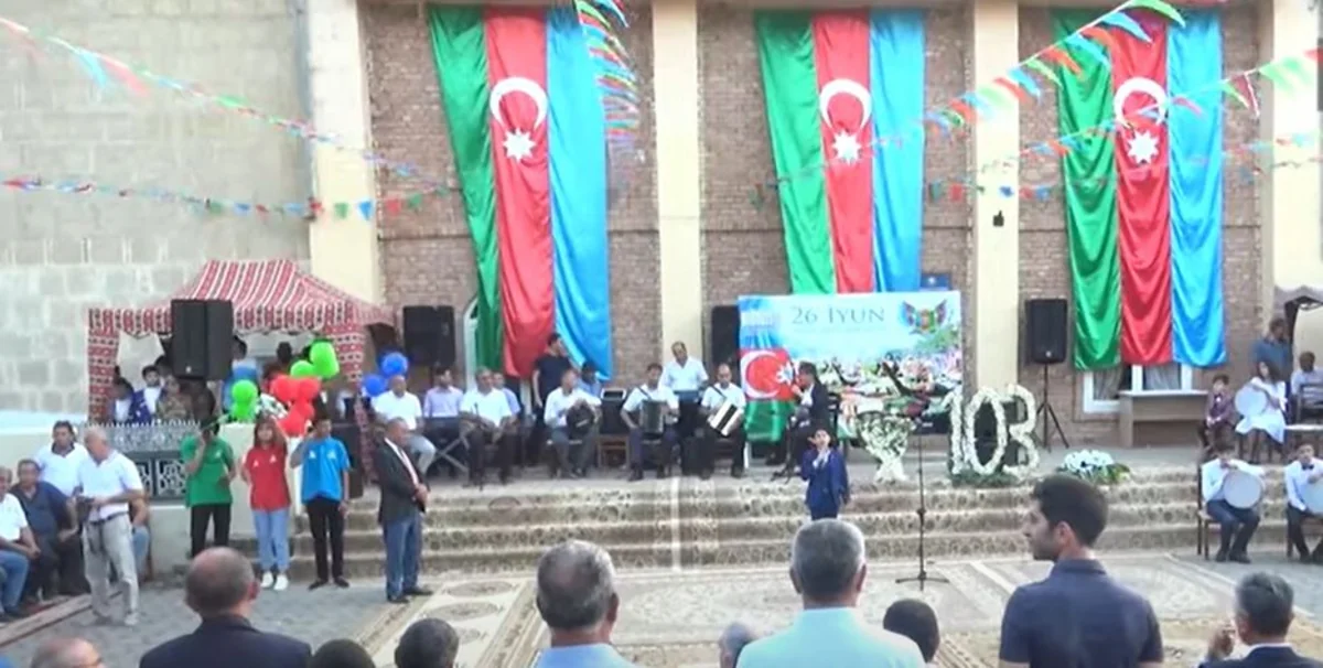 Biləsuvarda Silahlı Qüvvələr Günü qeyd edilib - VİDEO