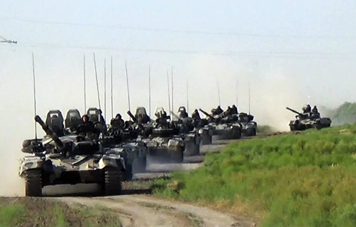 Tank units of Azerbaijani Army start intensive combat training 