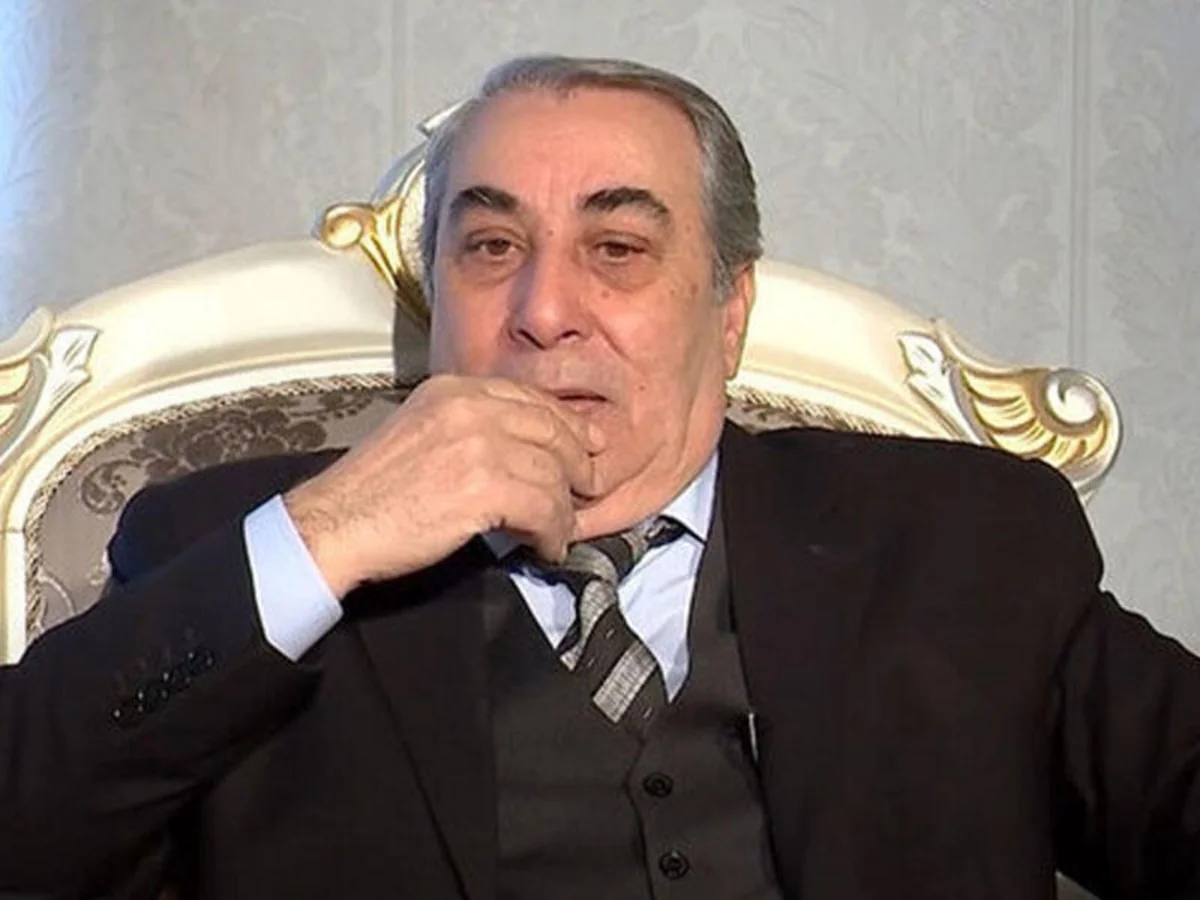 Əməkdar artist Novruz Əliyev əməliyyat olunub