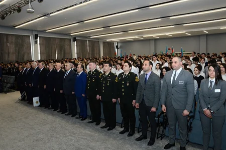 DTX-nin təşkilatçılığı ilə “Azərbaycan gəncliyi Vətənin təhlükəsizliyini qorumağa hazırdır” mövzusunda tədbir keçirilib