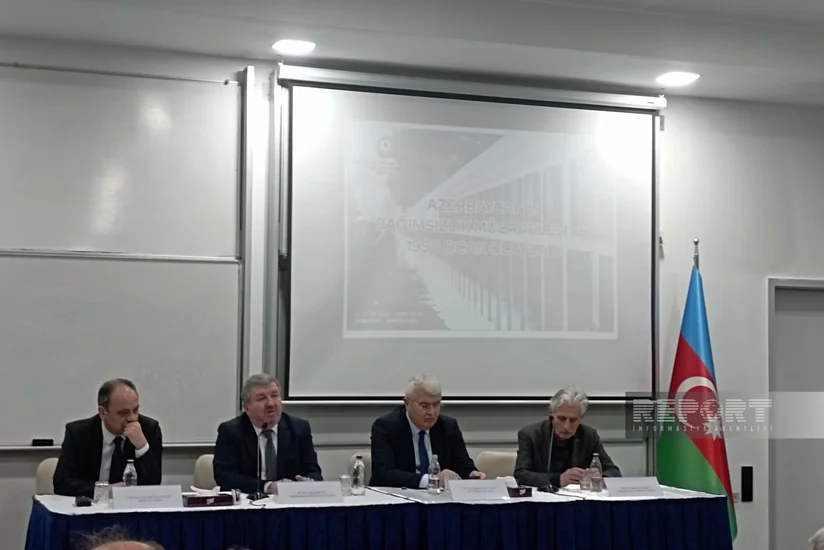 Ankarada “TOBB ETÜ” Universitetində 20 Yanvarla bağlı müzakirələr aparılıb