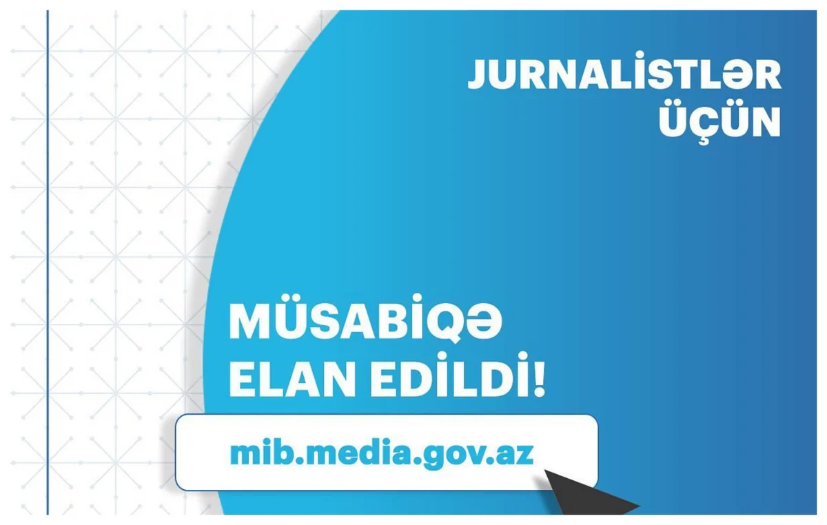 MEDİA fərdi jurnalist müsabiqəsi elan edib