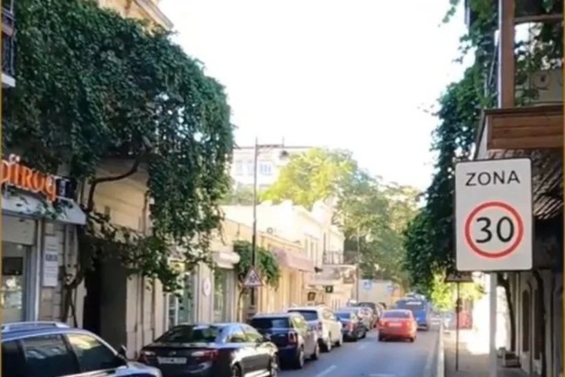 Bakıda 30 km/saat sürət limitli zona təşkil edilib