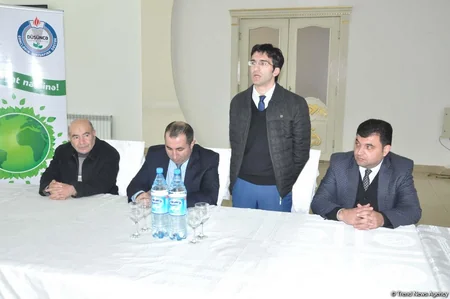 Gəncədə gənclərin ekoloji maarifləndirilməsi ilə bağlı tədbir keçirilib