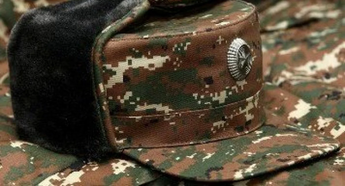 Armenian army soldier dies